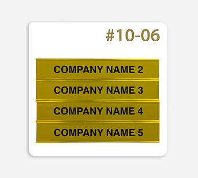Custom Business Directory Sign - Davis Materialworks