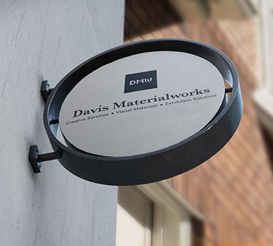 Custom Blade Sign - Davis Materialworks
