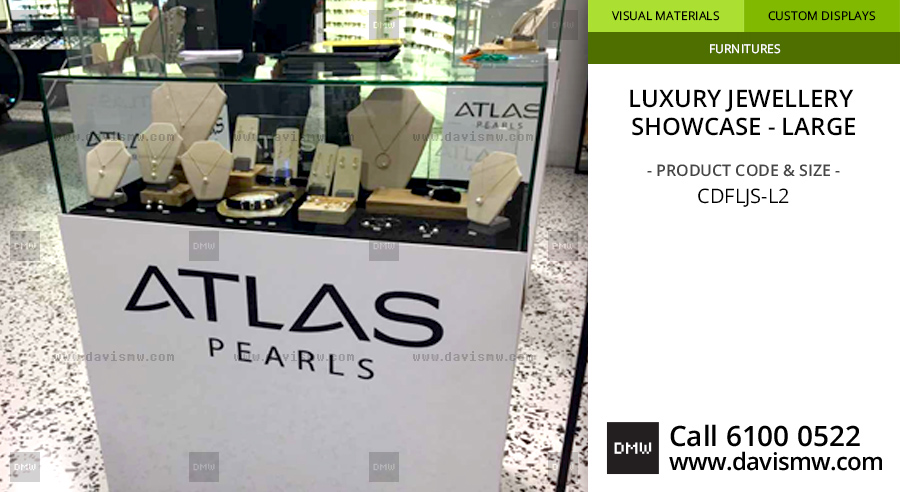 Luxury Jewellery Showcase : Large - CDFLJS-L2 - Davis Materialworks